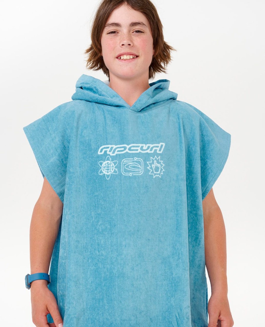 evolutions handdoek met capuchon - jongens 8-16 jaar