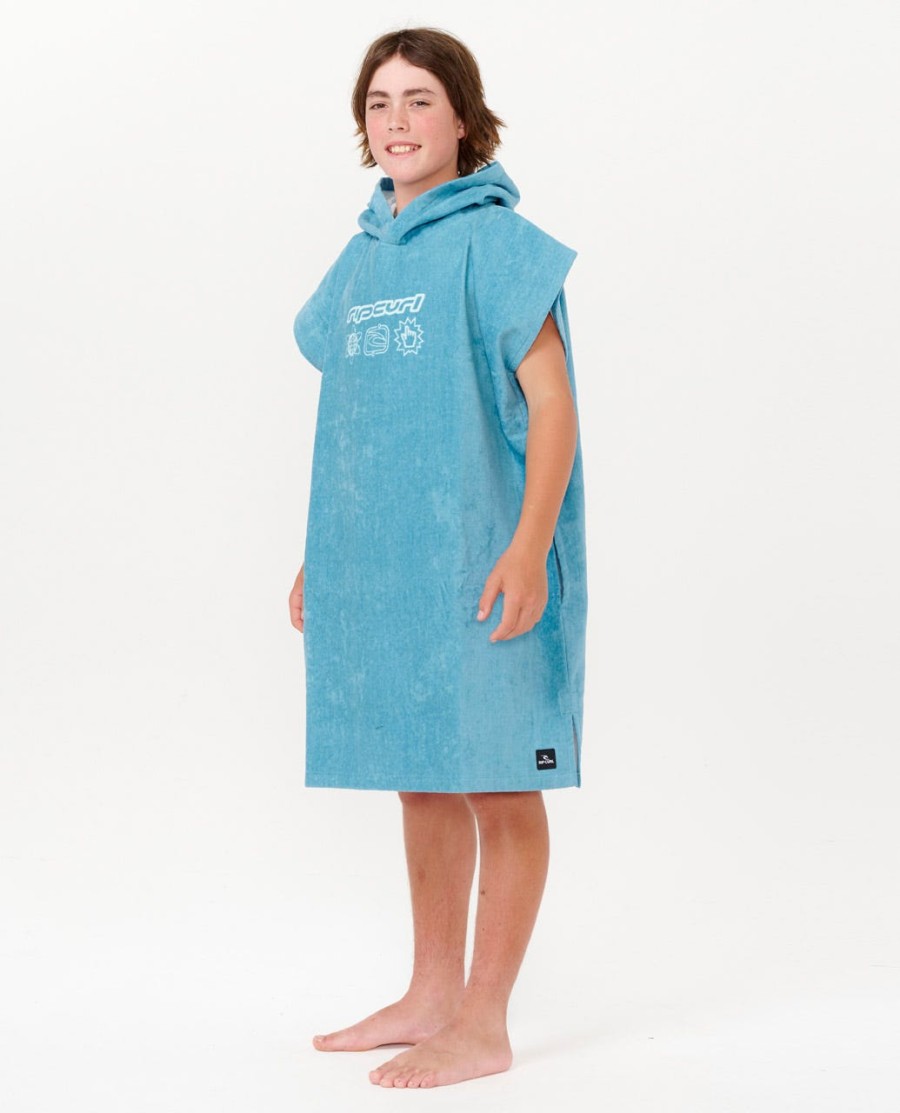 evolutions handdoek met capuchon - jongens 8-16 jaar
