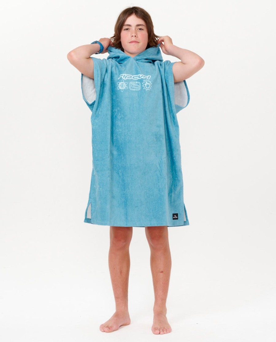 evolutions handdoek met capuchon - jongens 8-16 jaar