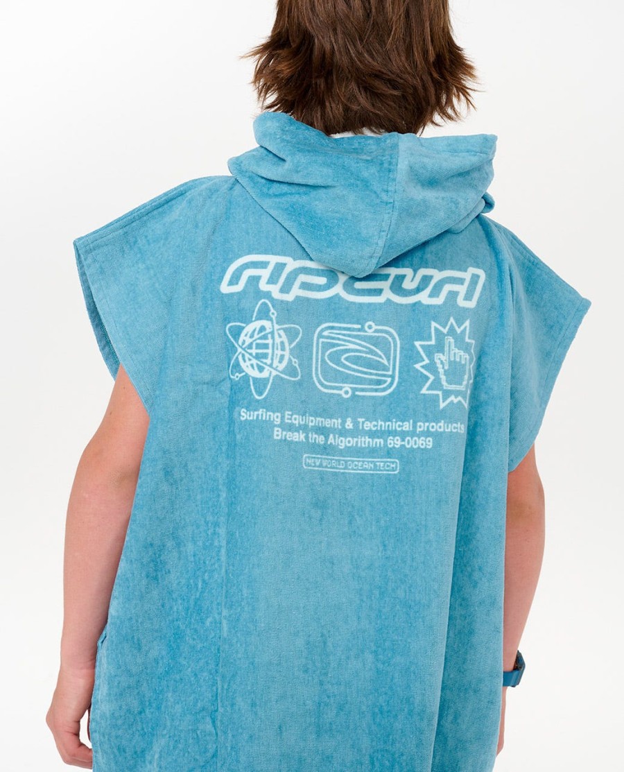 evolutions handdoek met capuchon - jongens 8-16 jaar