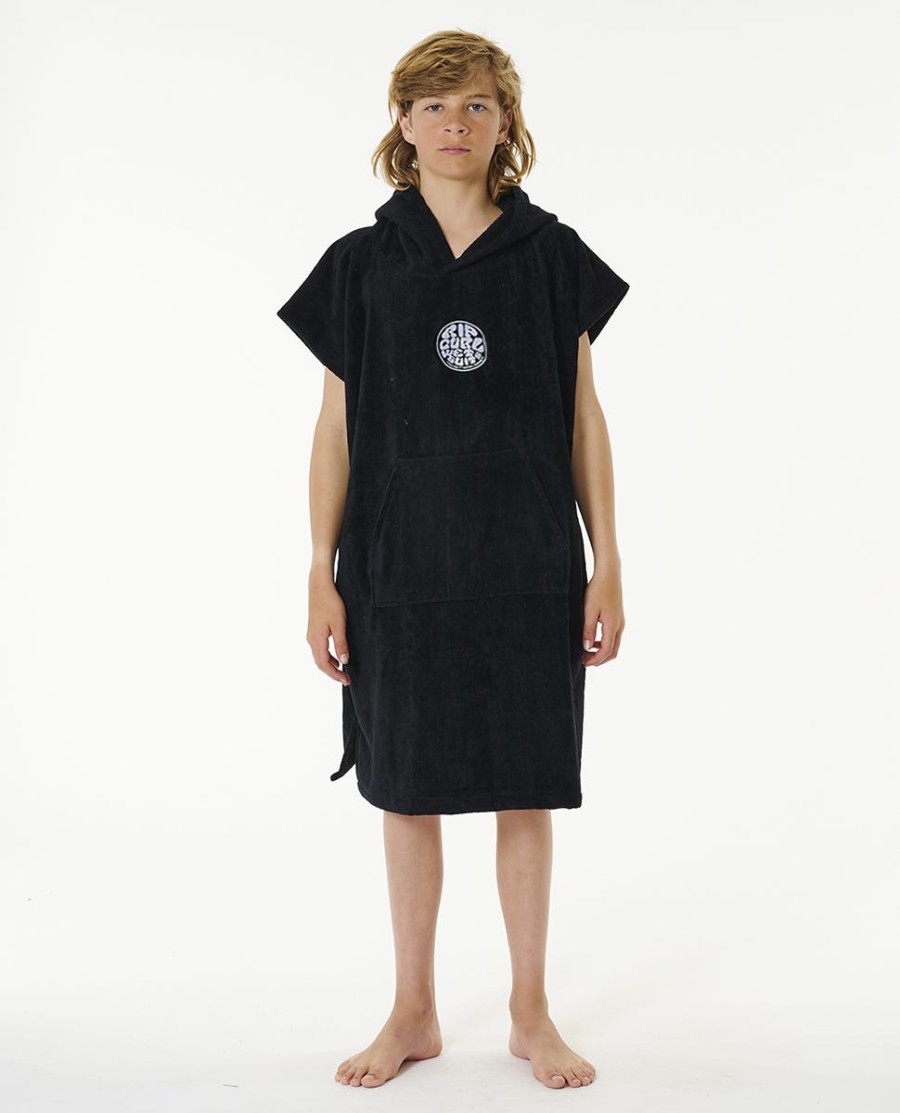 kinderhanddoek met capuchon en logo