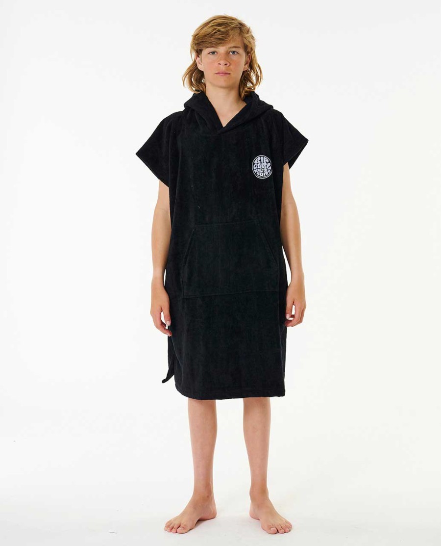 kinderhanddoek met capuchon en logo