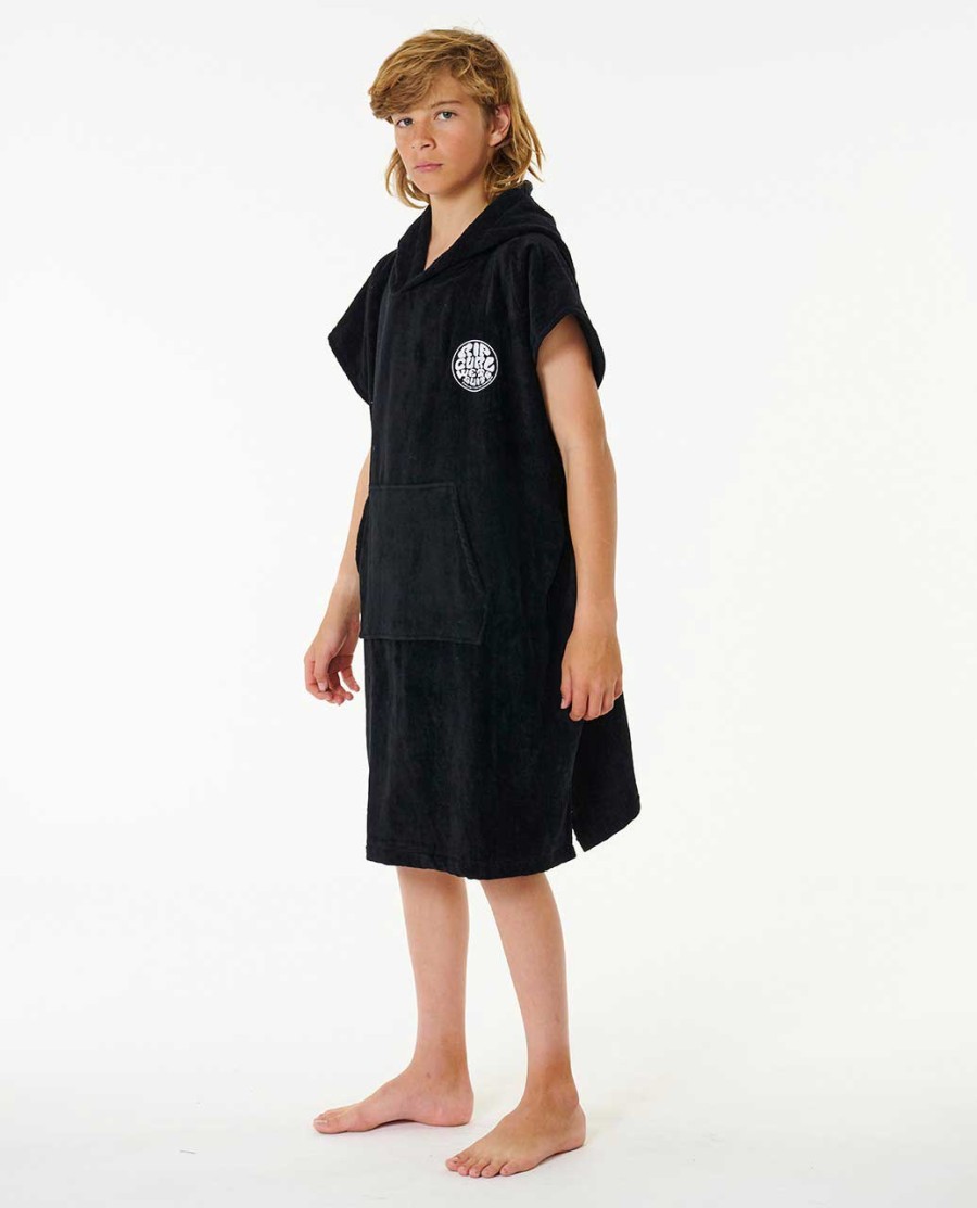 kinderhanddoek met capuchon en logo
