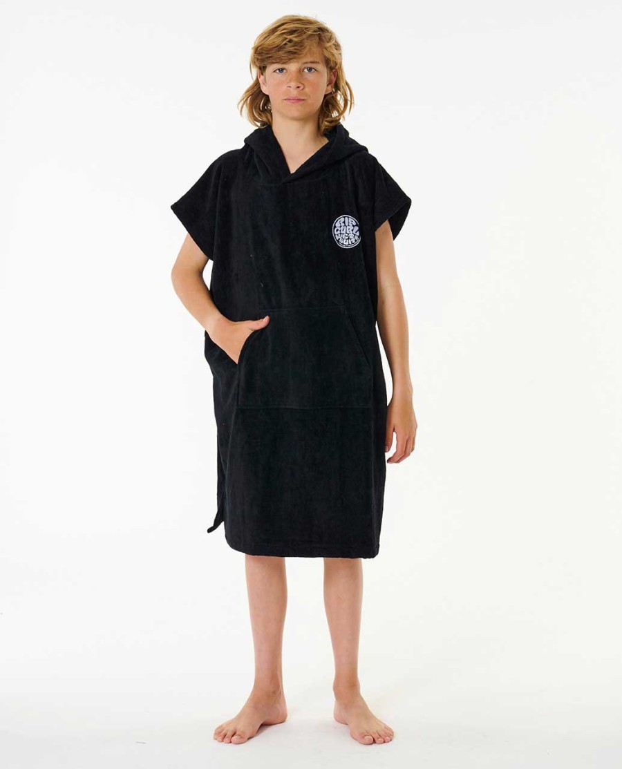 kinderhanddoek met capuchon en logo
