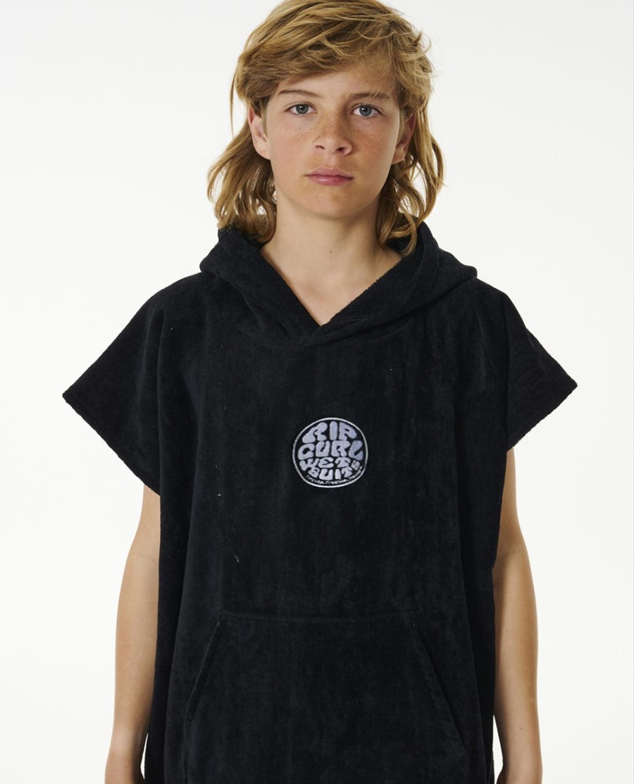 kinderhanddoek met capuchon en logo