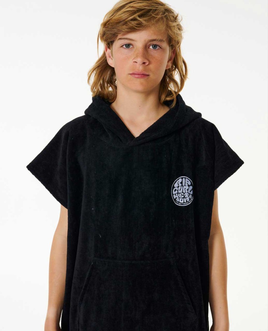kinderhanddoek met capuchon en logo