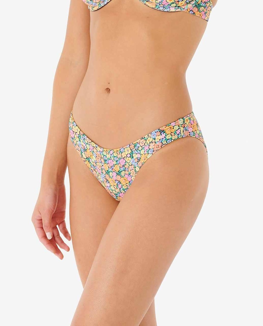 afterglow floral full coverage bikini bottom