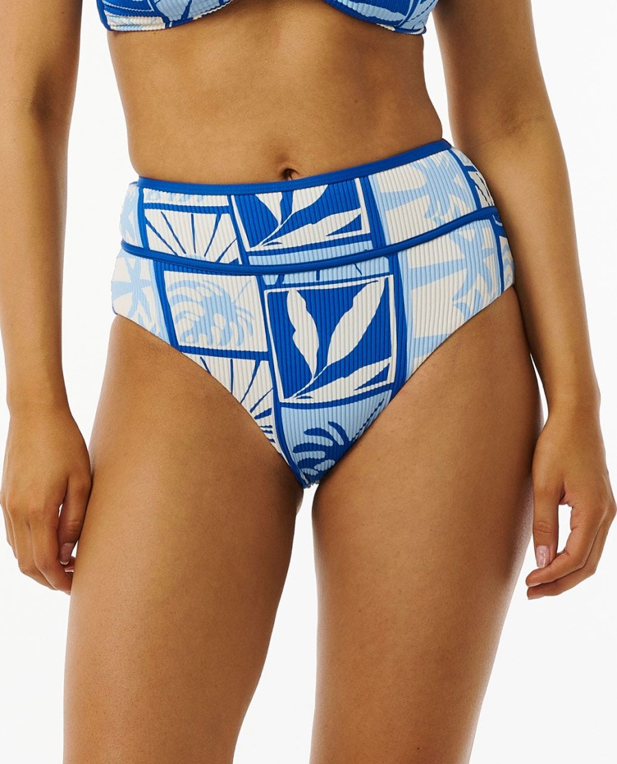 santorini sun bikinibroekje met hoge taille en goede dekking