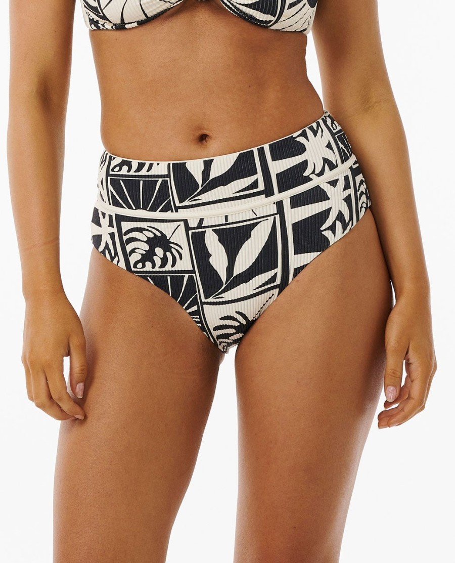 santorini sun bikinibroekje met hoge taille en goede dekking