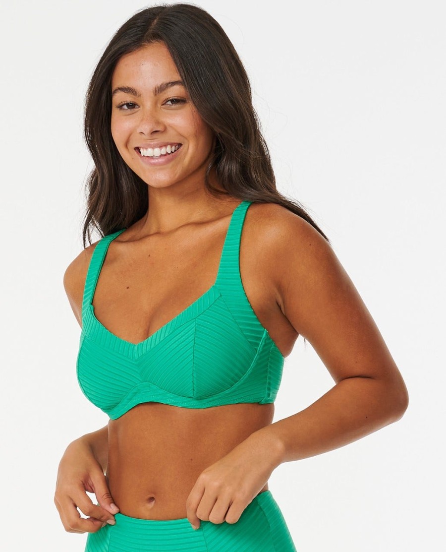 premium surf e-bralette bikini top