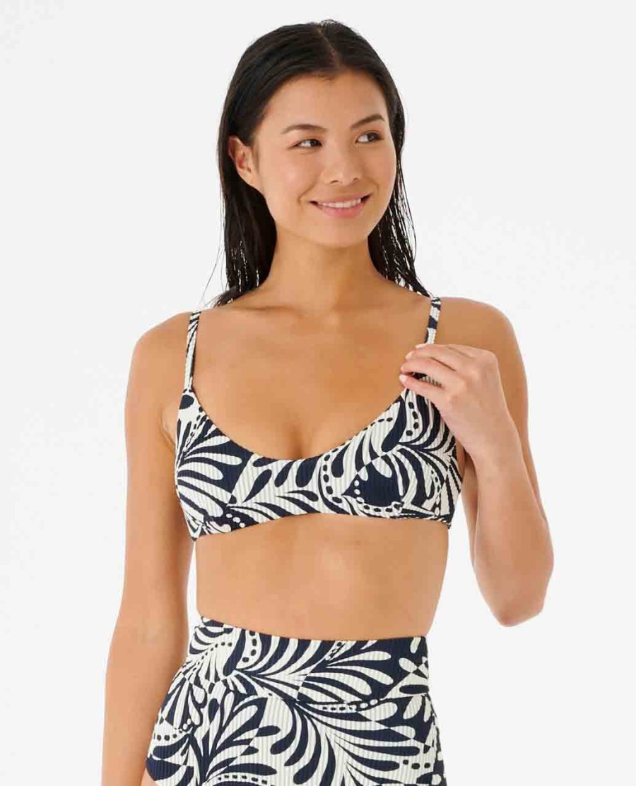 afterglow swirl bralette bikini top
