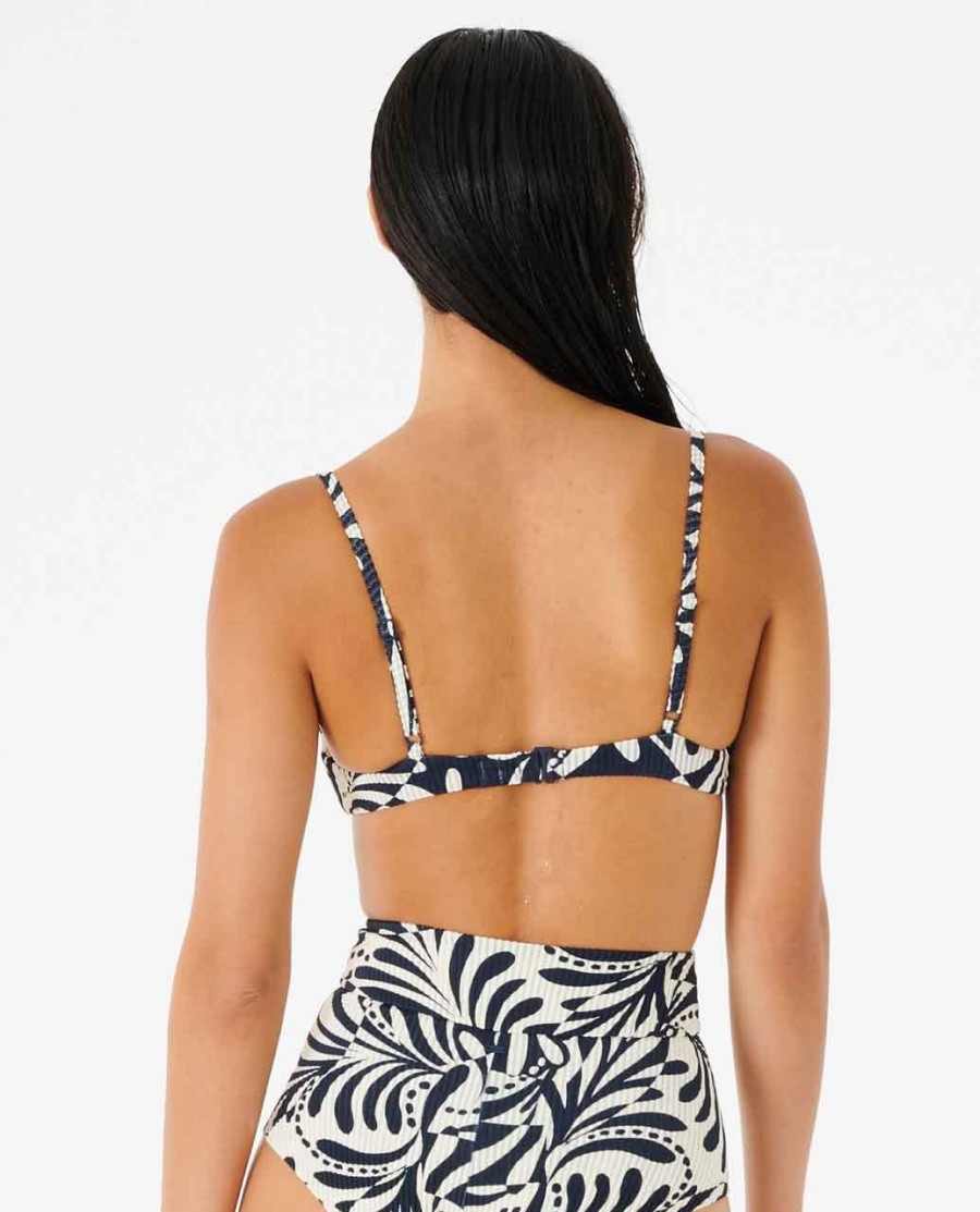 afterglow swirl bralette bikini top