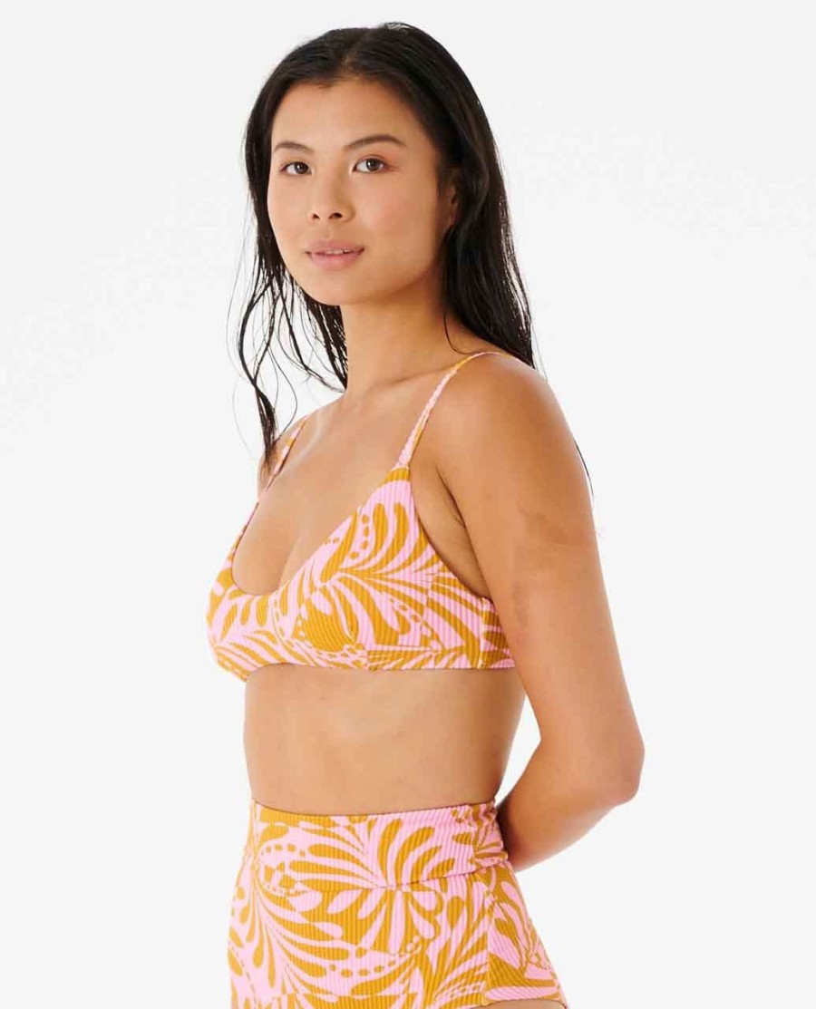 afterglow swirl bralette bikini top