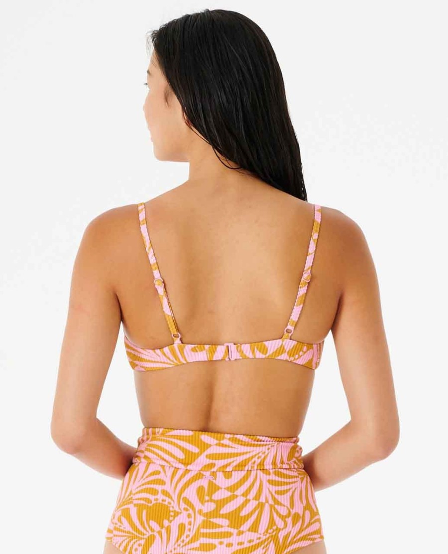 afterglow swirl bralette bikini top