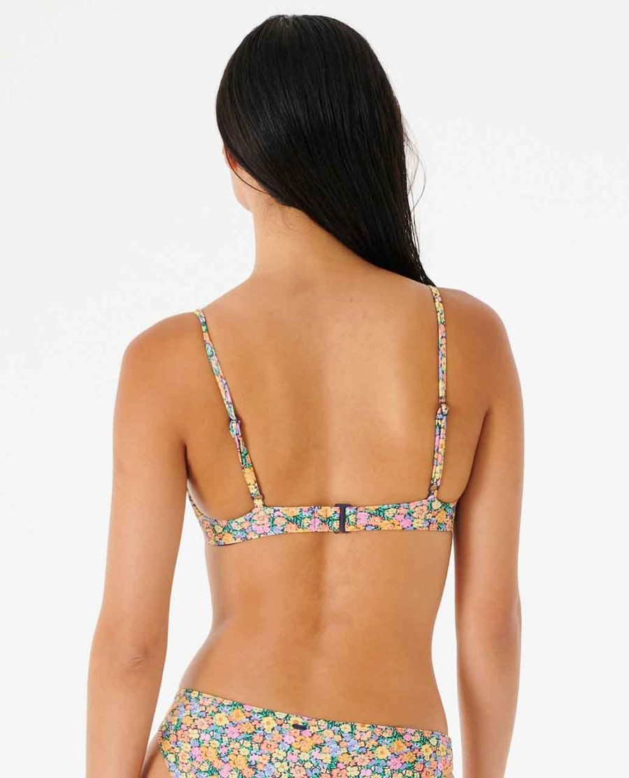 afterglow floral d-dd bh-bikinitop
