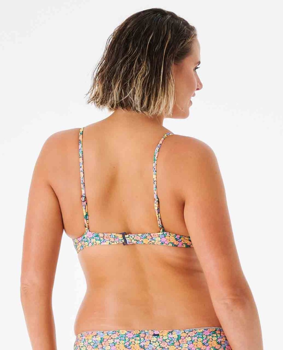 afterglow floral d-dd bh-bikinitop