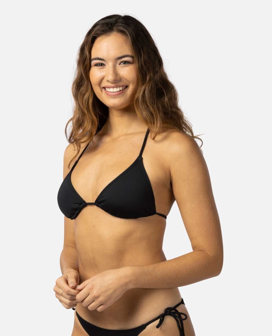 klassieke surf bikinitop met schuifdriehoek