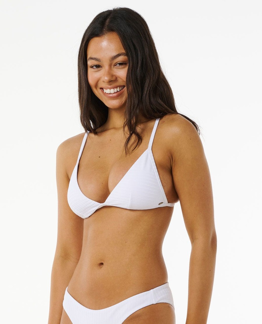 premium surf bikini top met vaste driehoek