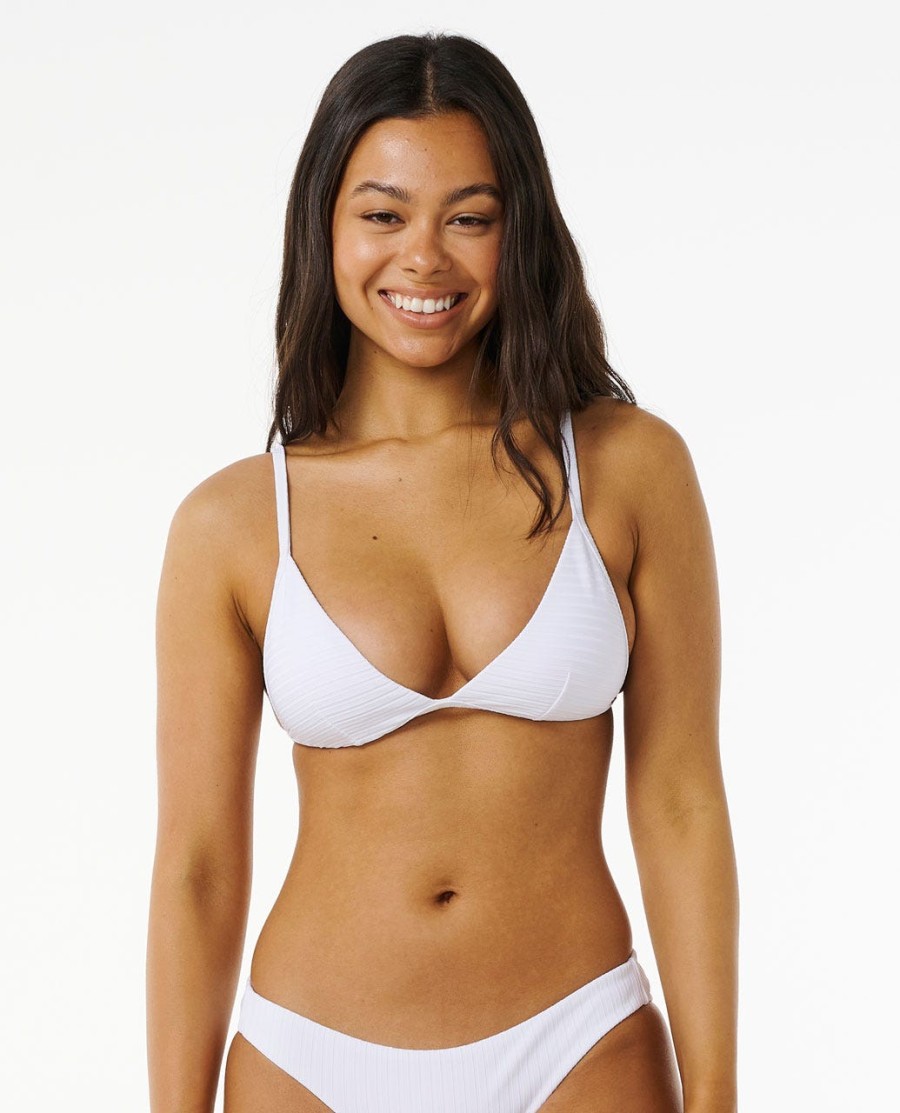 premium surf bikini top met vaste driehoek