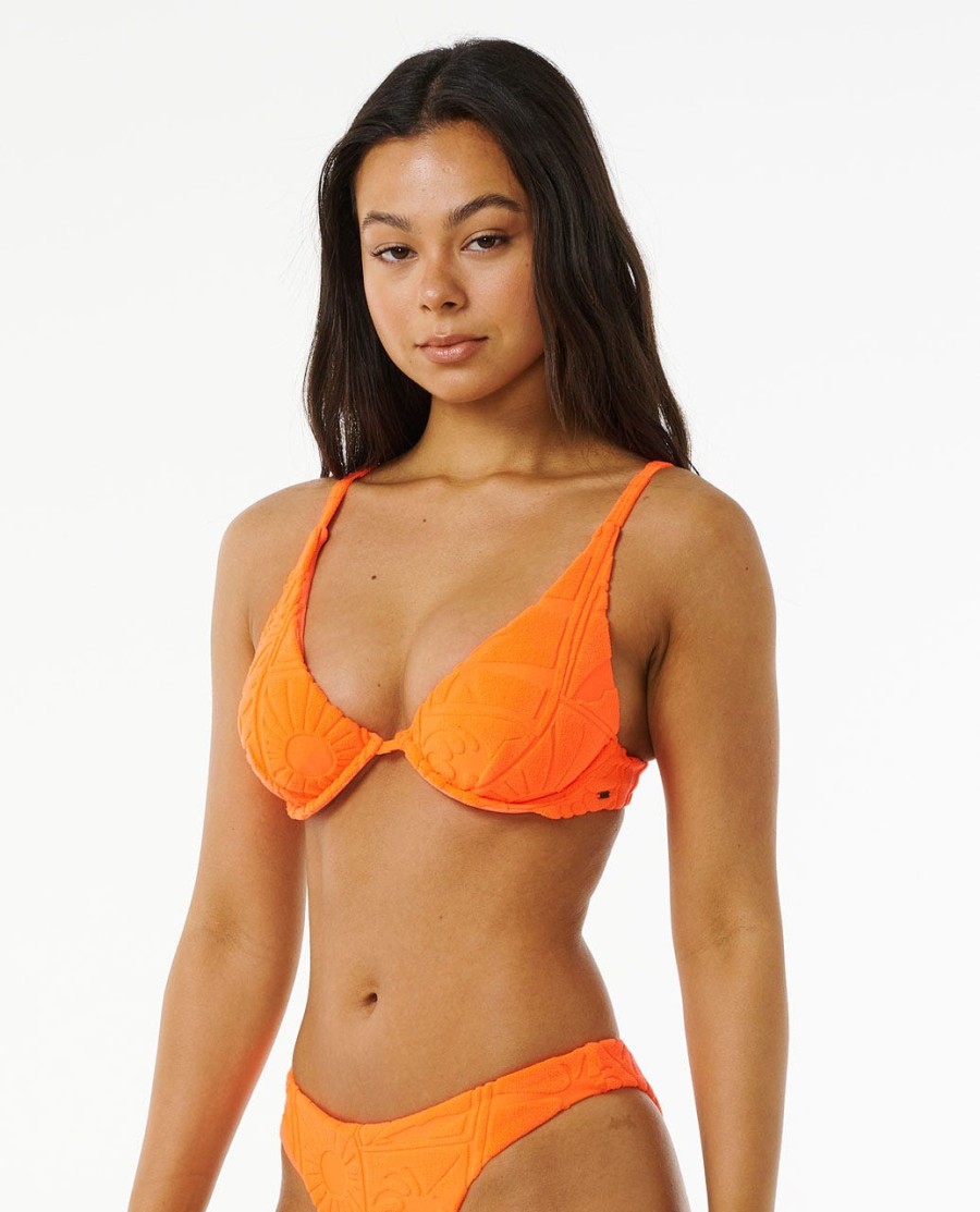 santorini badstof balconette bikinitop