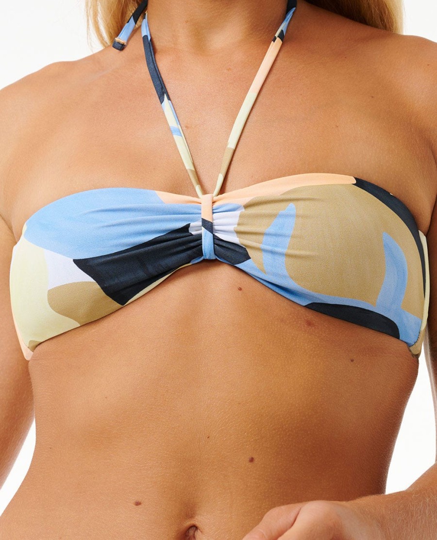 high tide bandeau bikini top