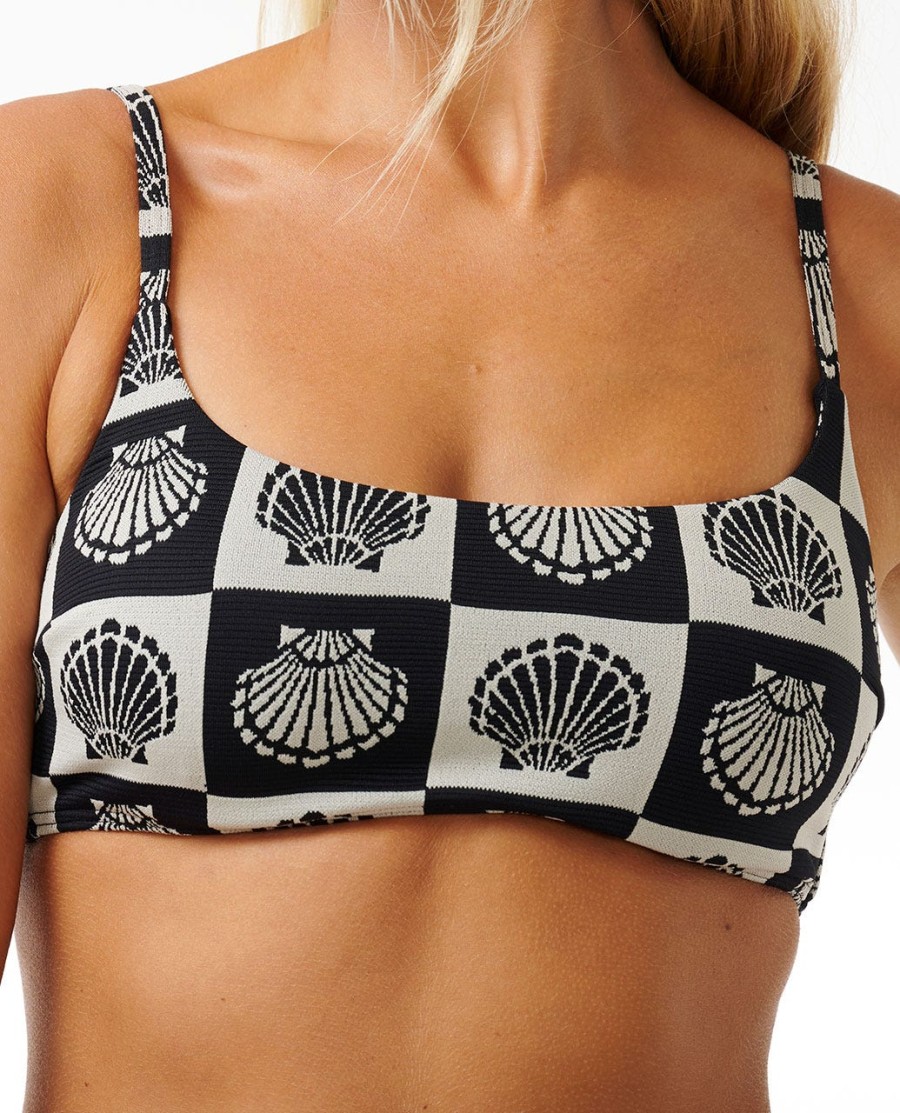 soleil shell d-dd crop bikinitop