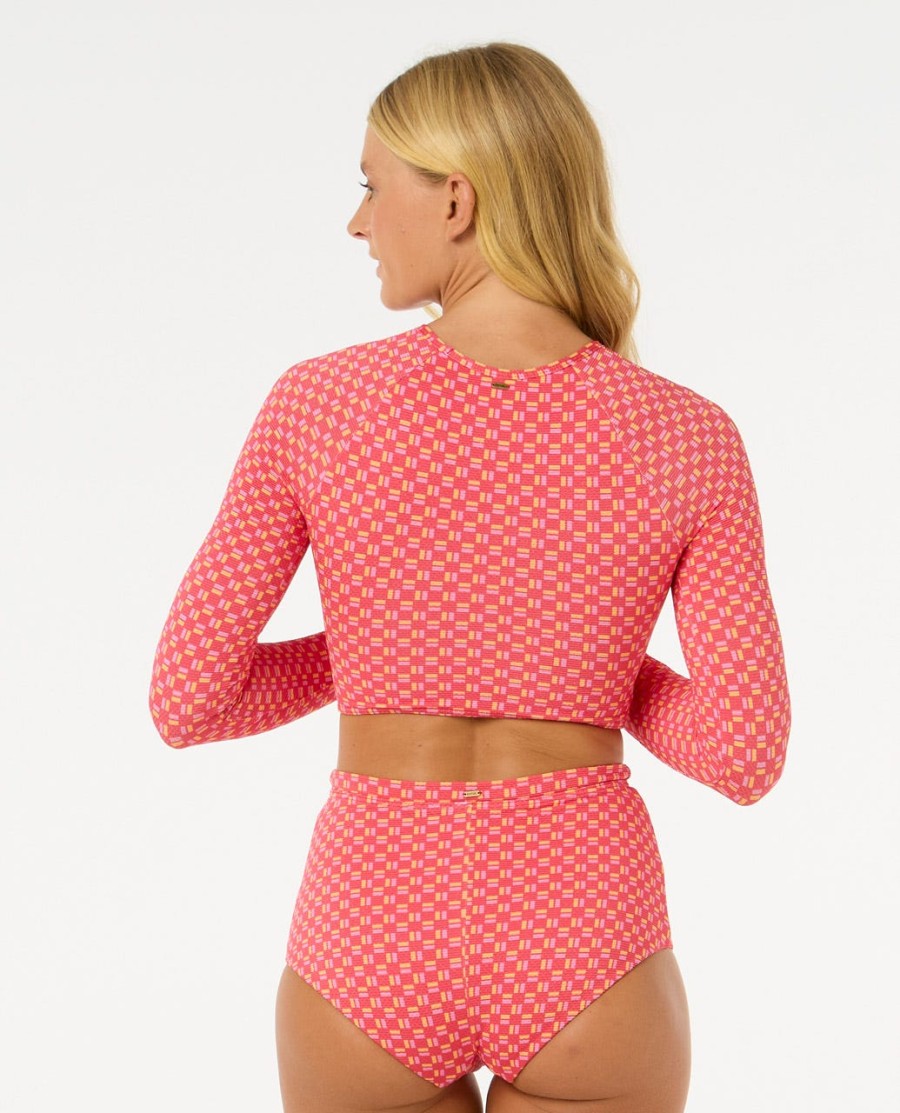 shell cove crop rash guard