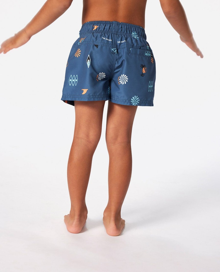 grom energy volley boardshorts - jongens 2-8 jaar
