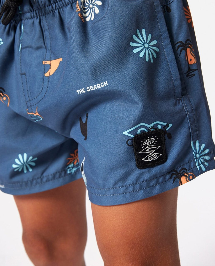 grom energy volley boardshorts - jongens 2-8 jaar