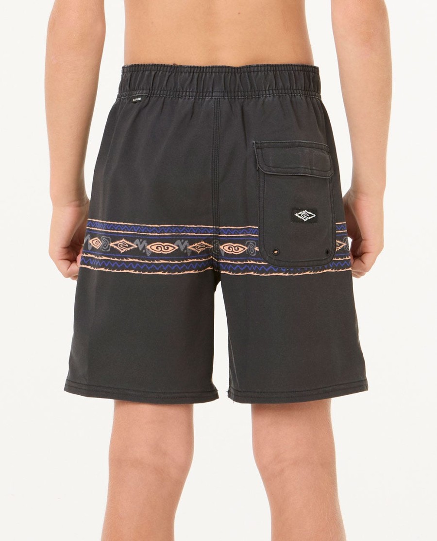 mirage raw energy geo boardshorts - jongens 8-16 jaar