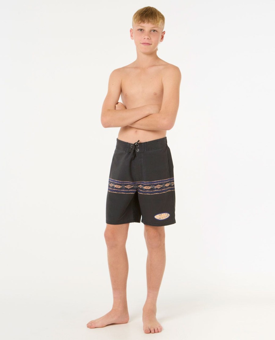 mirage raw energy geo boardshorts - jongens 8-16 jaar