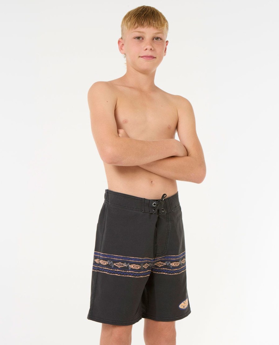 mirage raw energy geo boardshorts - jongens 8-16 jaar
