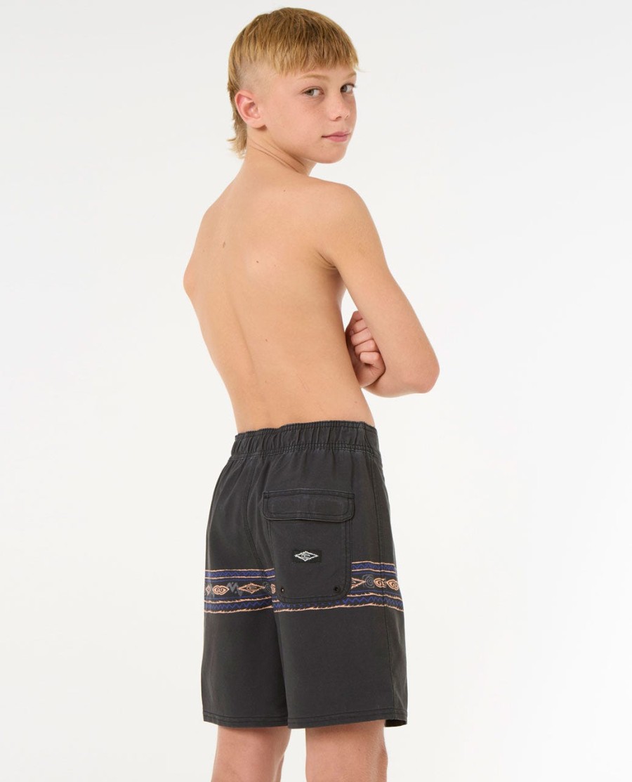 mirage raw energy geo boardshorts - jongens 8-16 jaar