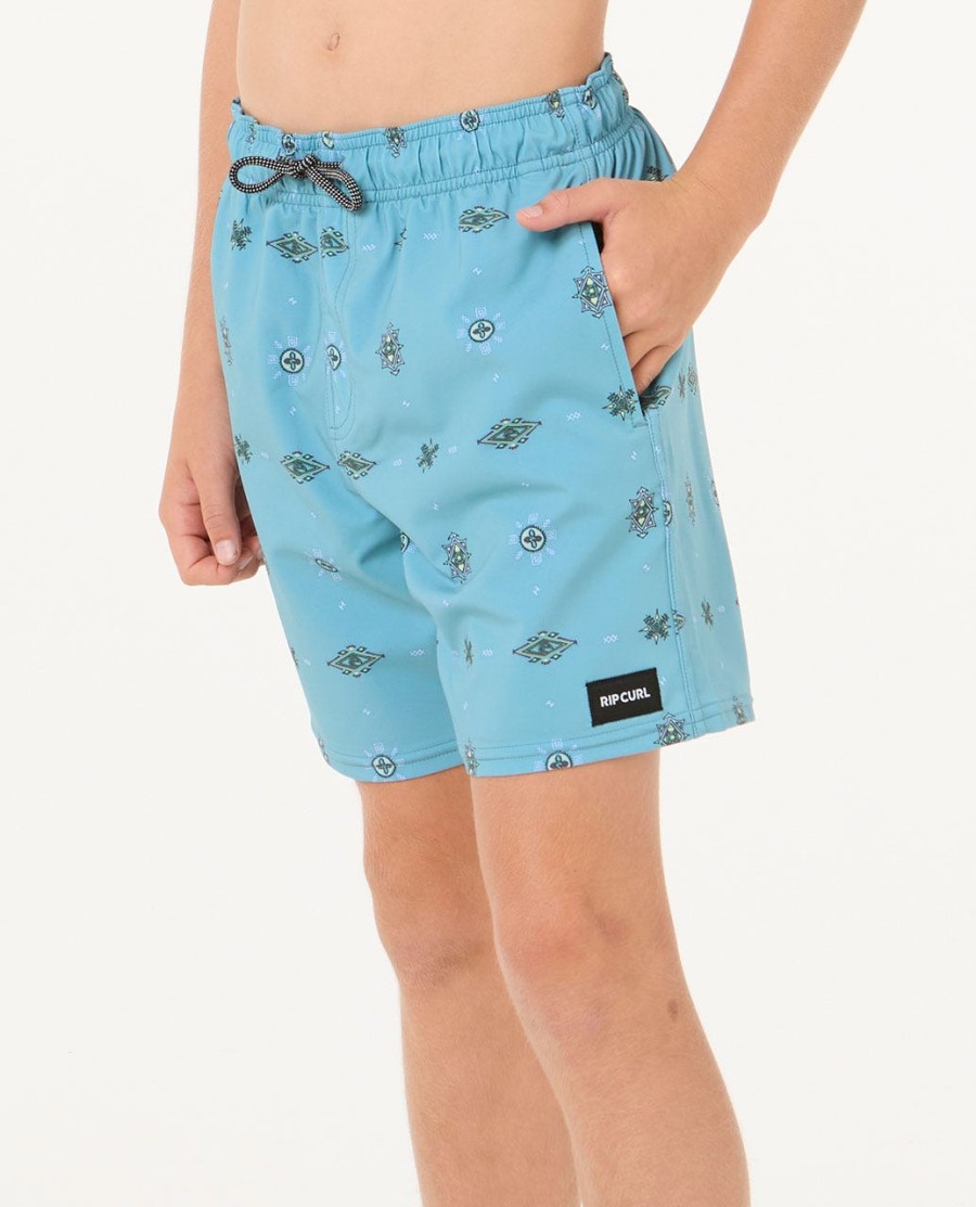 fun times volley boardshorts - jongens 8-16 jaar