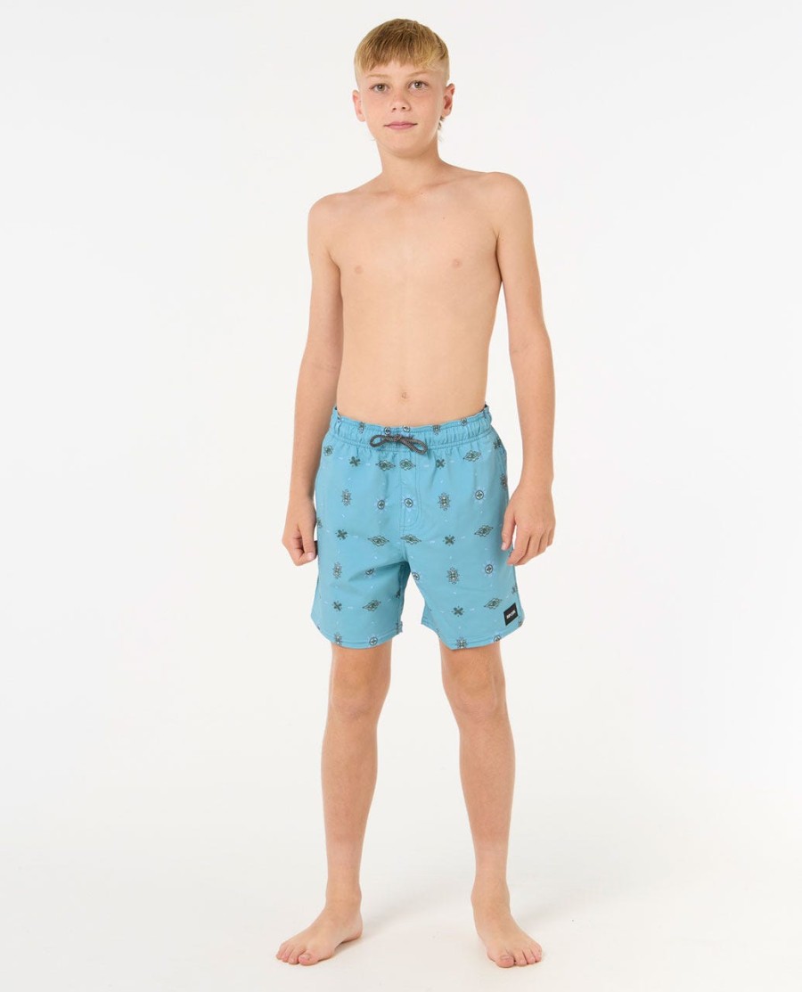 fun times volley boardshorts - jongens 8-16 jaar