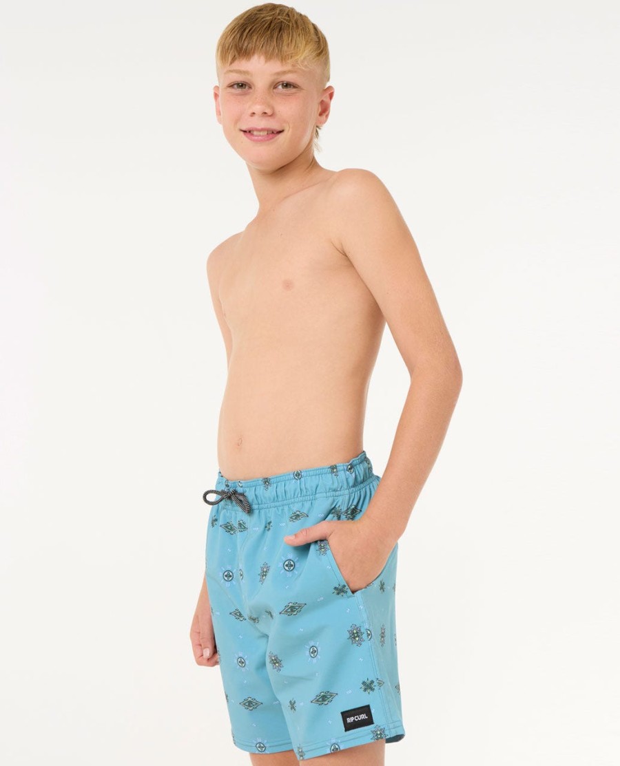 fun times volley boardshorts - jongens 8-16 jaar