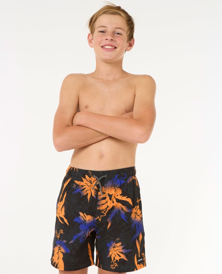 fun times volley boardshorts - jongens 8-16 jaar