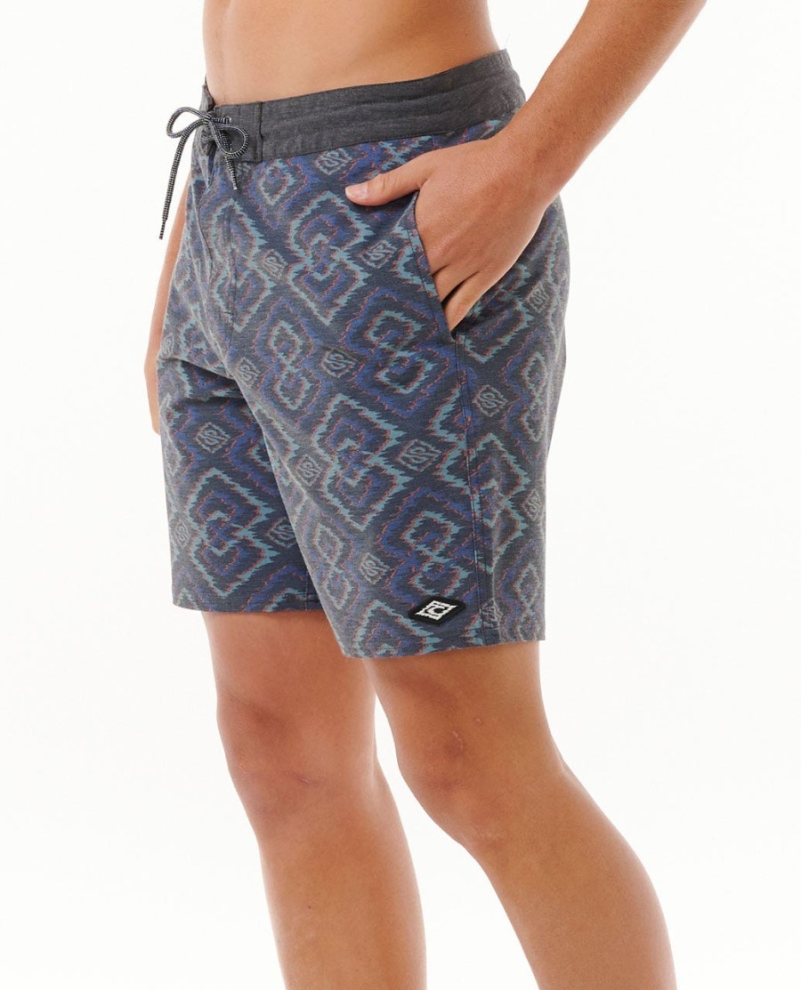 distorted gem 19 layday boardshort