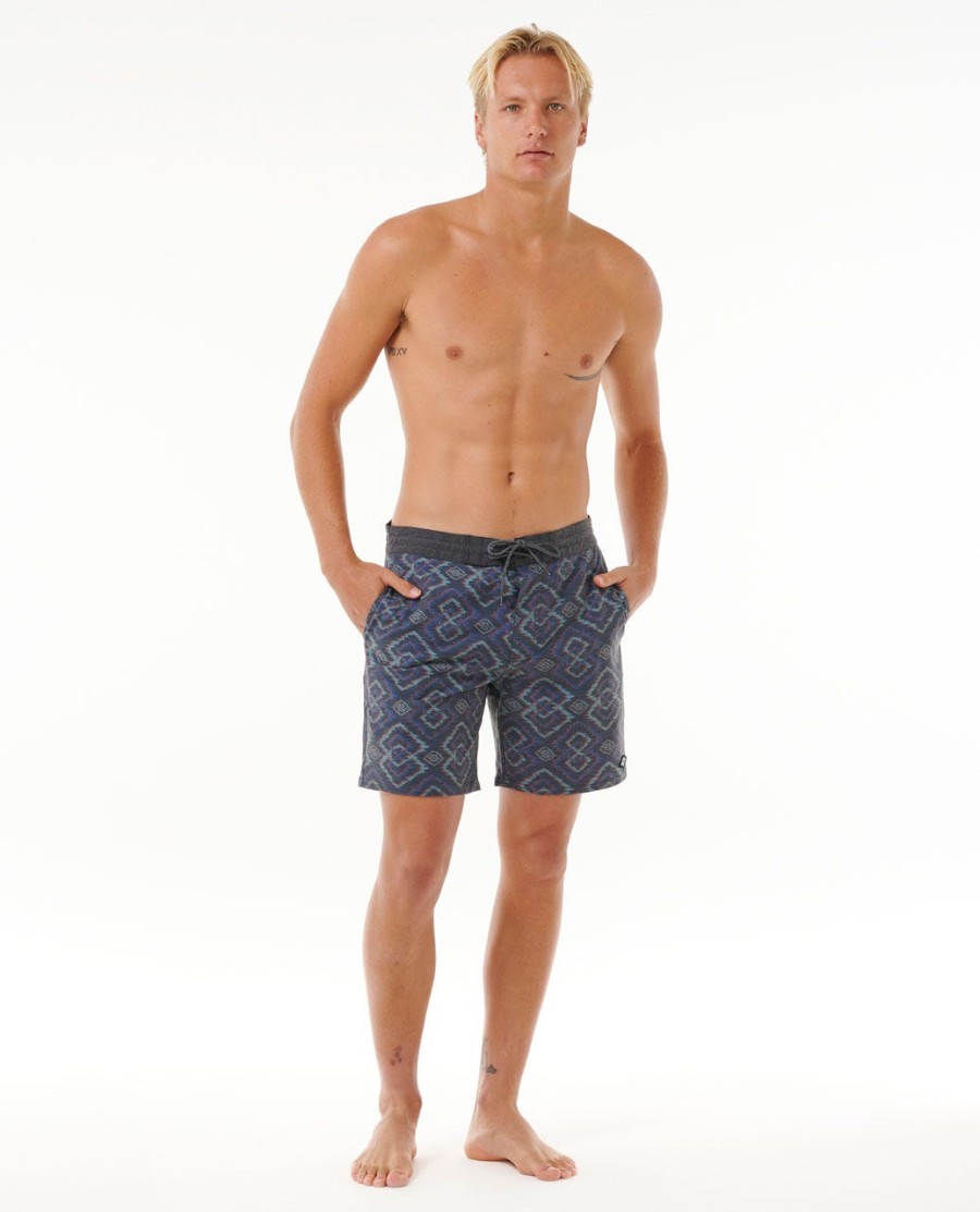 distorted gem 19 layday boardshort