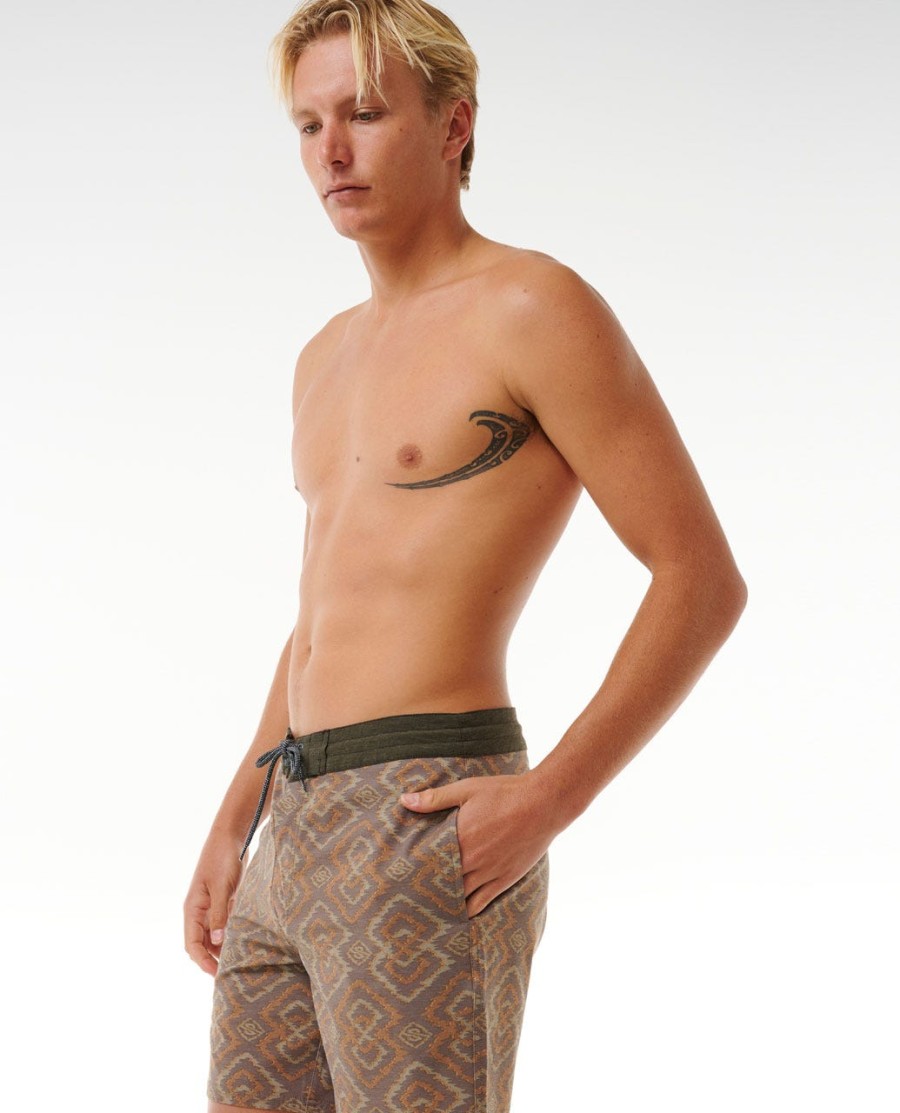 distorted gem 19 layday boardshort