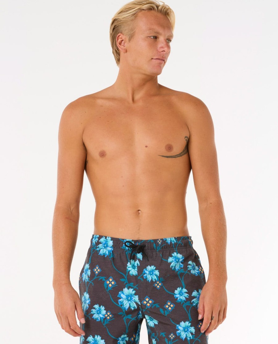 surf revival floral volley 16 boardshorts