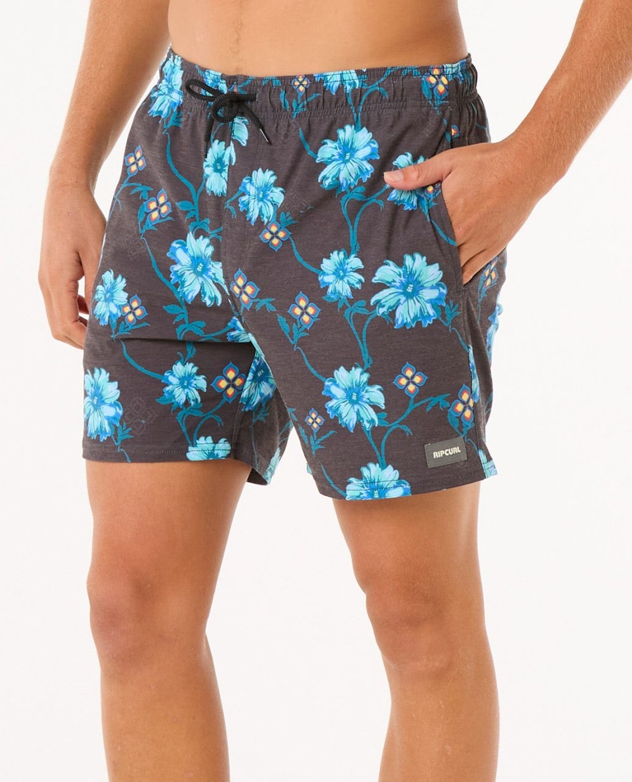 surf revival floral volley 16 boardshorts