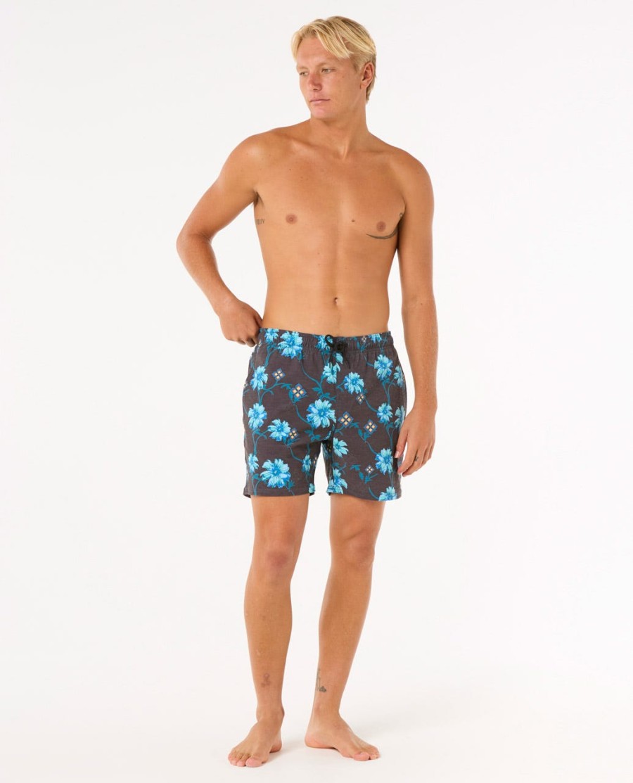 surf revival floral volley 16 boardshorts