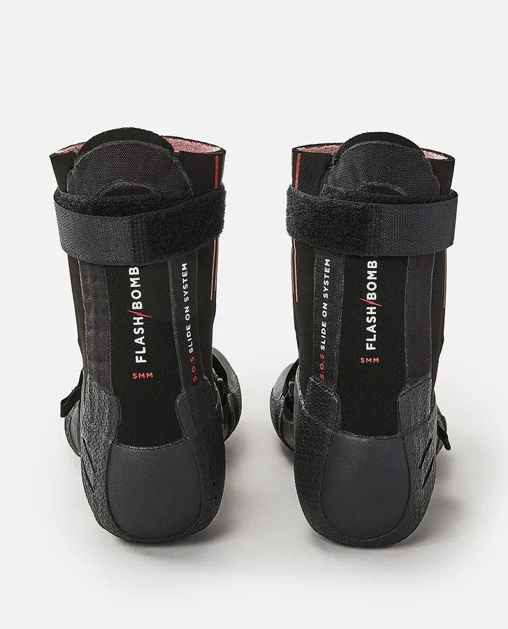 flashbomb 5mm hidden split toe booties