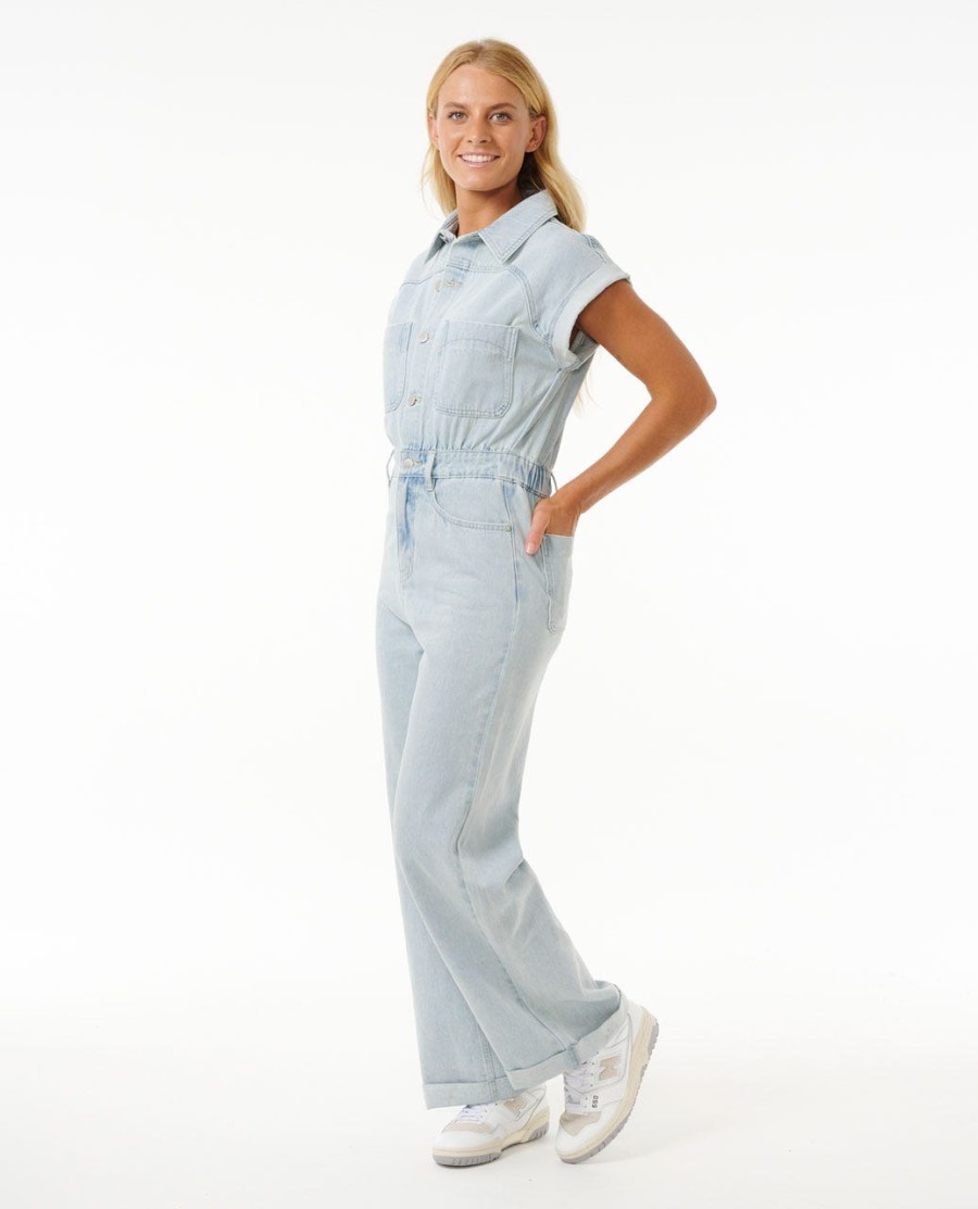 de search denim overall