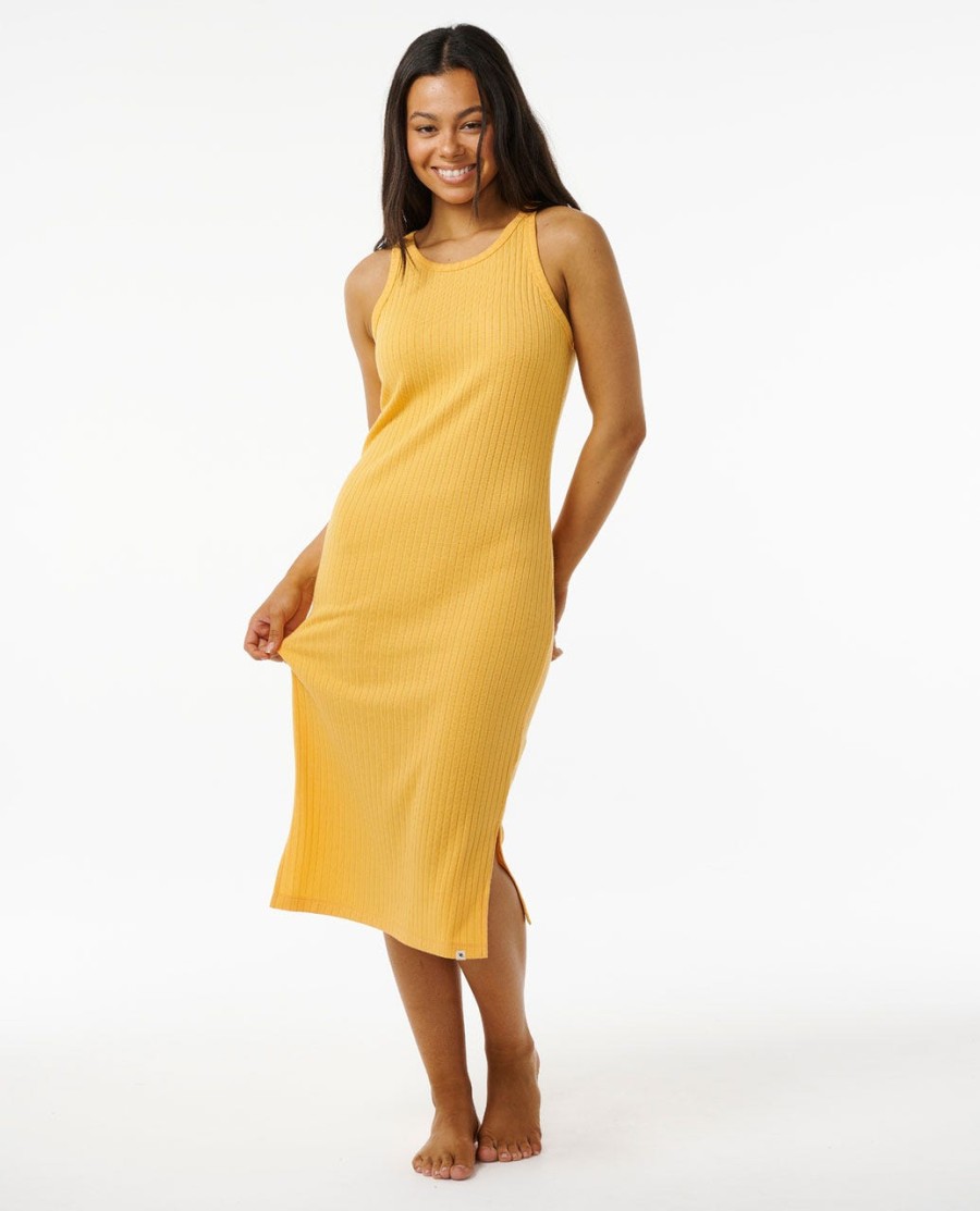 premium rib racer jurk