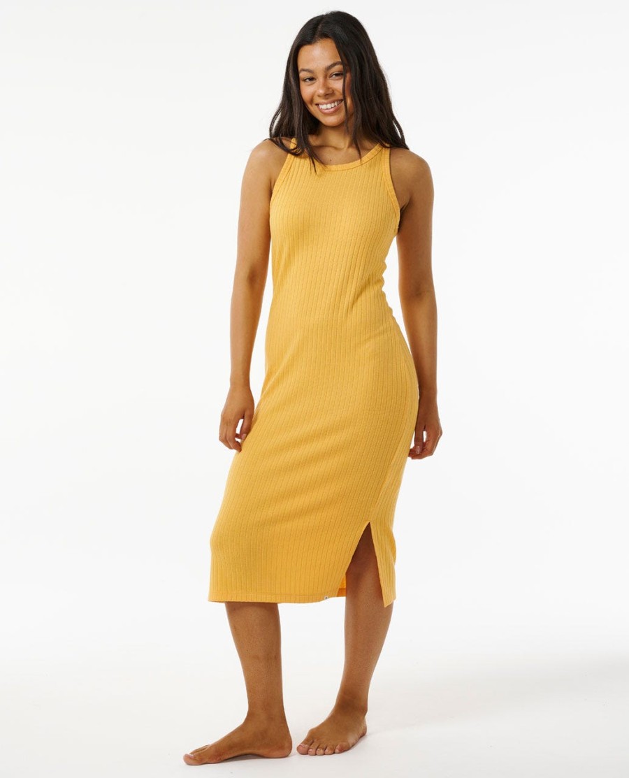 premium rib racer jurk
