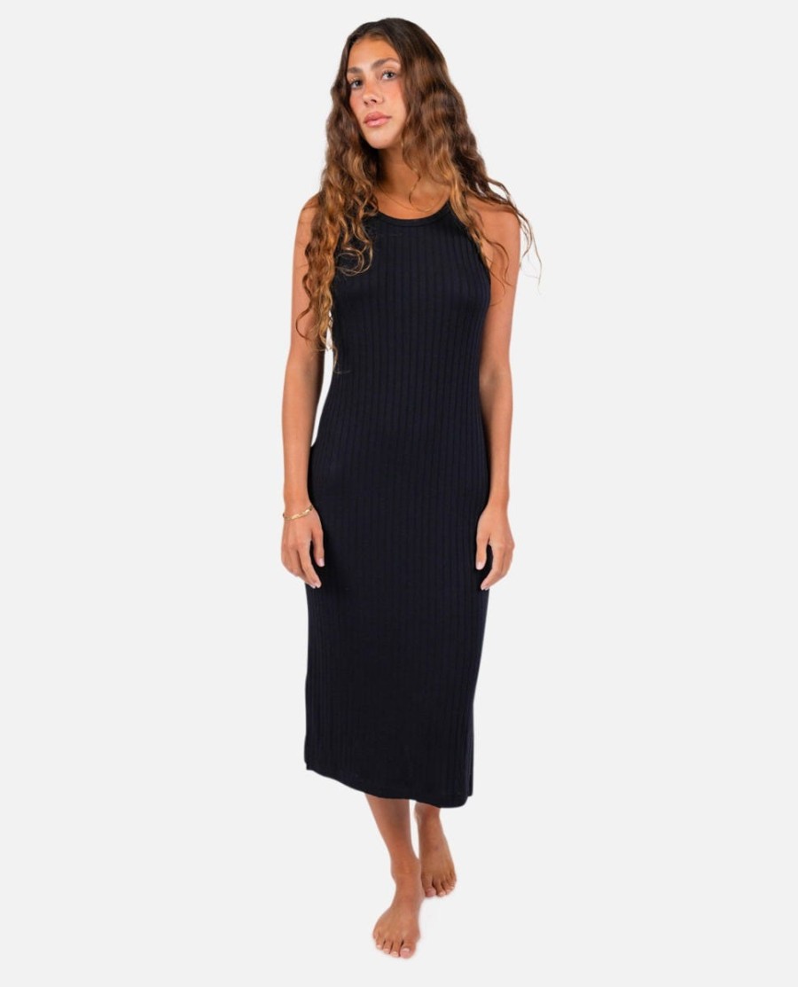 premium rib racer jurk