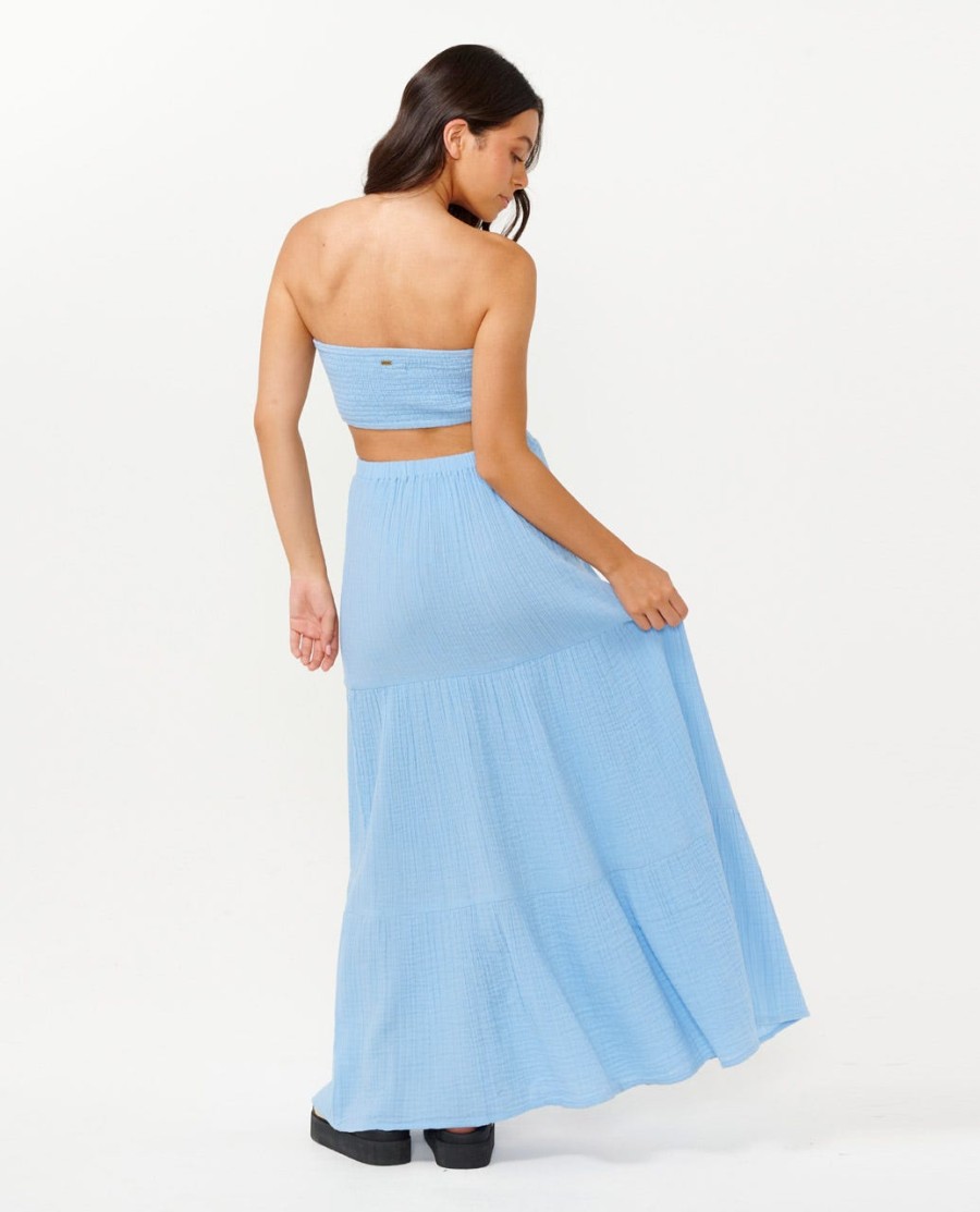 premium surf maxi jurk