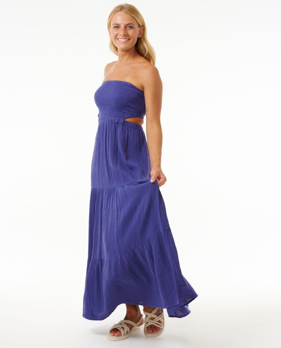 premium surf maxi jurk